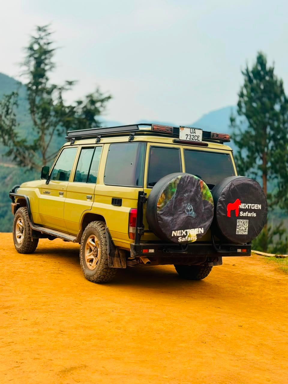 Nextgen Safaris 4x4 safari vehicle in Uganda