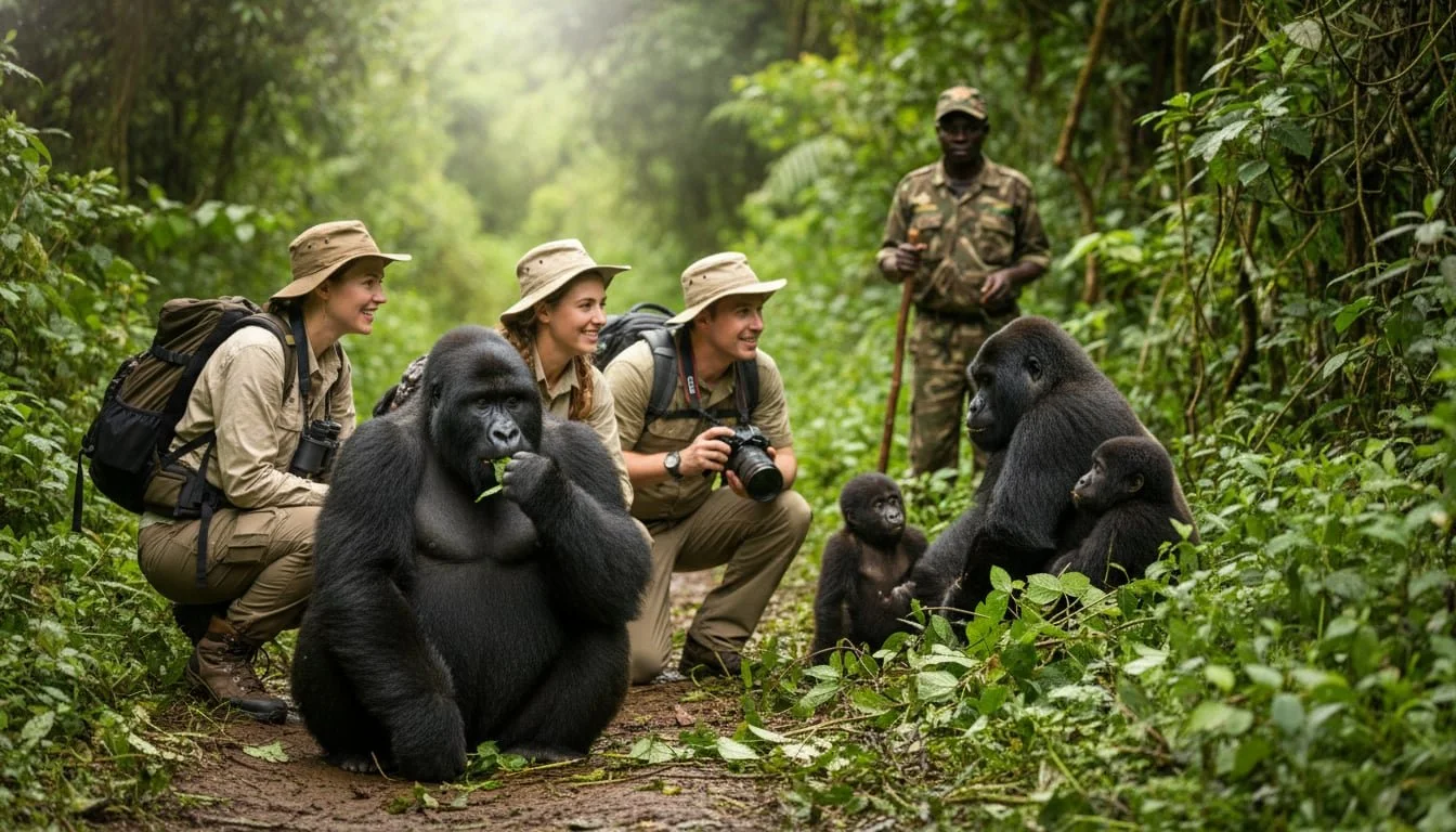 Gorilla Habituation Experience in Uganda at Bwindi Impenetrable National Park