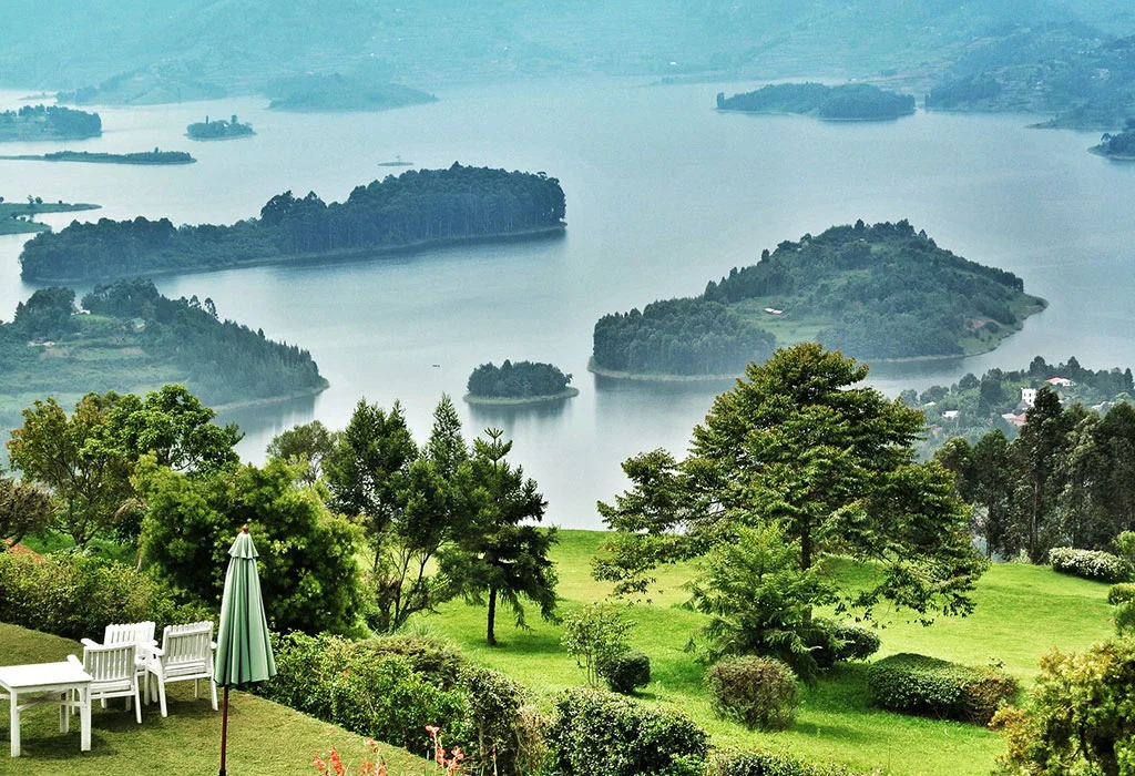 Lake Bunyonyi Islands and Landscape